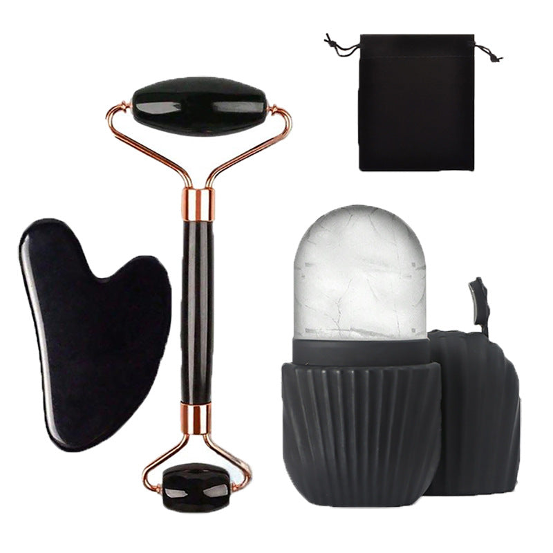TYNIĀ Beauty Glow & Sculpt™ Facial Ice Roller & Gua Sha Set