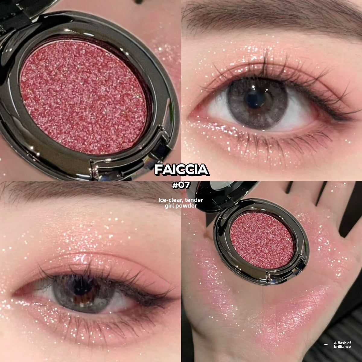Faiccia Pearlescent Single Shade Eyeshadow