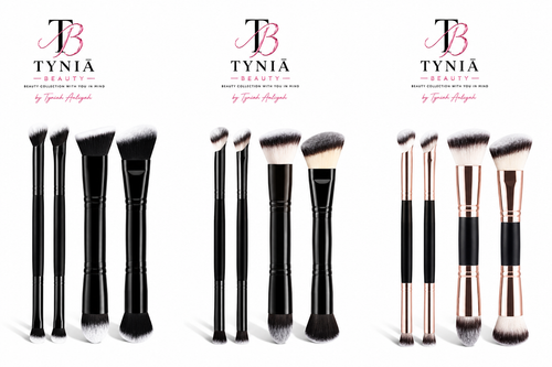TYNIĀ Dual-Ended Beauty Brush Set