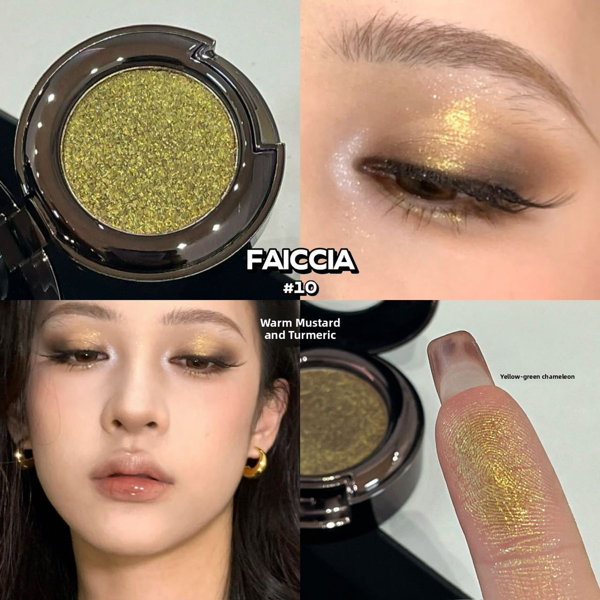 Faiccia Pearlescent Single Shade Eyeshadow