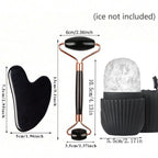 TYNIĀ Beauty Glow & Sculpt™ Facial Ice Roller & Gua Sha Set