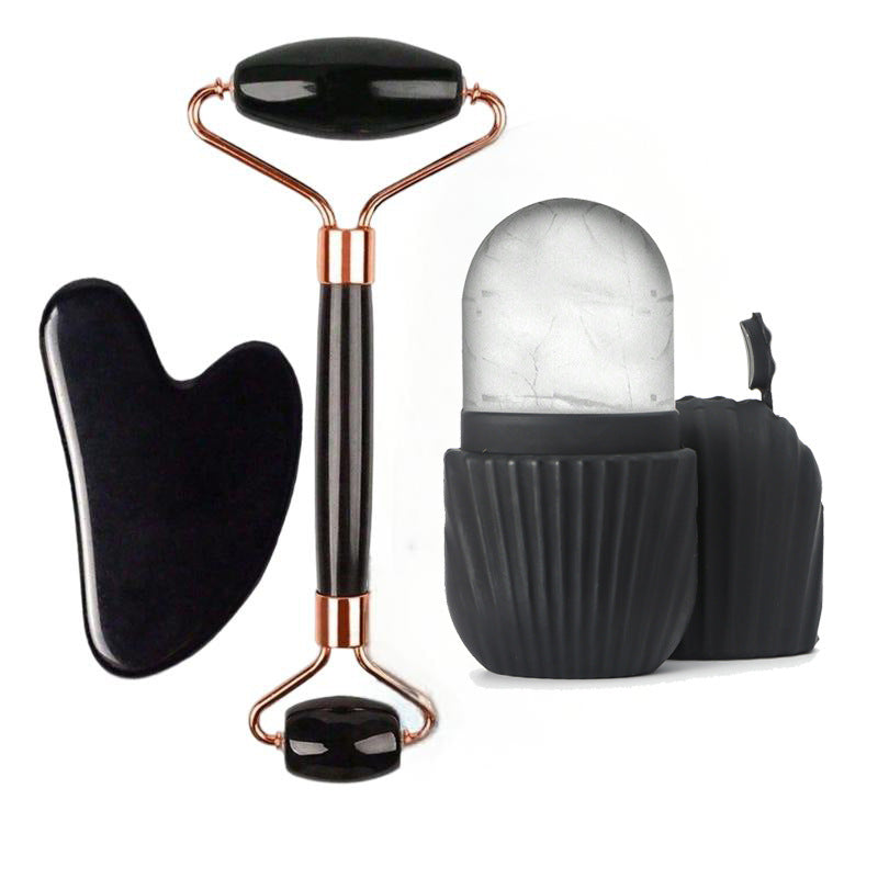 TYNIĀ Beauty Glow & Sculpt™ Facial Ice Roller & Gua Sha Set